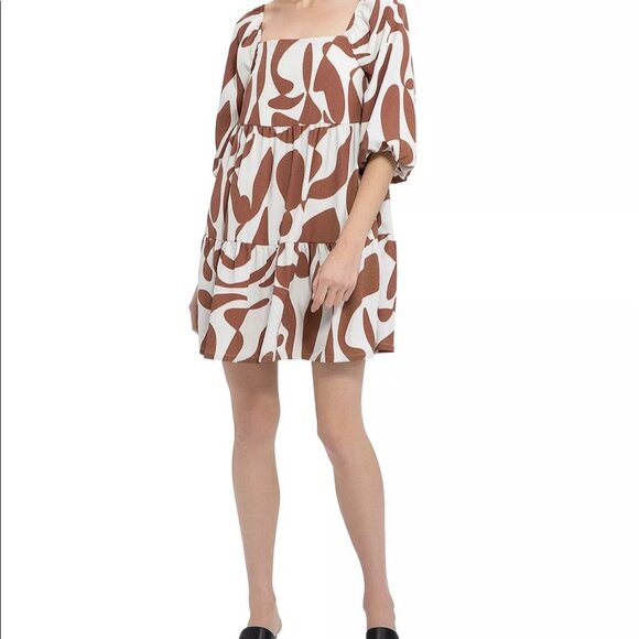 NWOT Sanctuary Weekender Babydoll Dress L - Picture 1 of 10